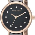 Anne Klein Women's Swarovski Crystal Accented Rose Gold-Tone Watch