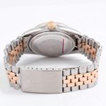 Vintage Rolex 1601 Men's 36mm Rose Gold & Stainless Steel Datejust