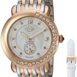 GV2 by Gevril Marsala Gemstone Womens Watch