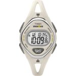 Timex Women's Ironman Sleek 50 White Silicone Strap Watch