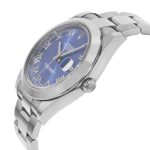 NEW Rolex Datejust Stainless Steel Blue Dial Roman Oyster Mens watch