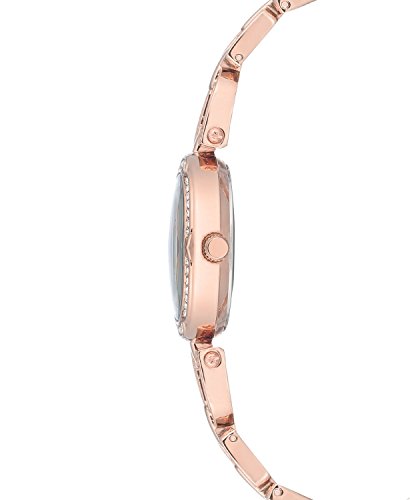 Anne Klein Women's Rose Gold-Tone Stainless Steel Bracelet Watch SALE ⌚ ...