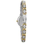 Bulova Women's Swarovski  Crystal Two Tone Bracelet Watch