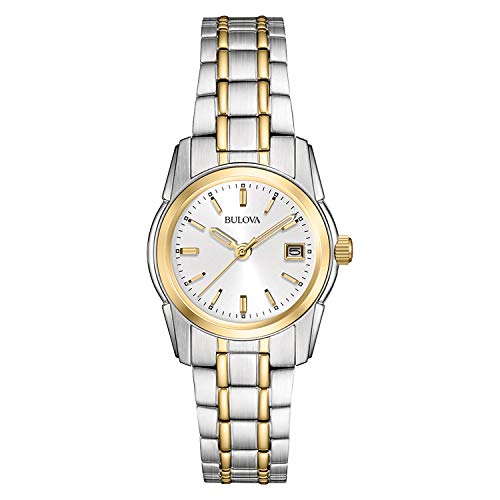 Bulova Women's 98M105 Silver Dial Bracelet Watch
