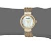 Armitron Women's Swarovski Crystal Accented Gold-Tone Mesh Bracelet Watch