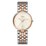 Rado Women's Florence 38mm Two Tone Steel Bracelet Rose Gold Plated Watch