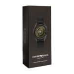 Emporio Armani Men's Stainless Steel Plated Touchscreen Smartwatch