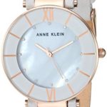 Anne Klein Women's Swarovski Crystal Accented Rose Gold-Tone Watch