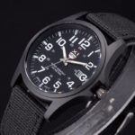 2018 New Famous Brand Men Date Quartz Watch Army Military