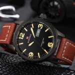 New NAVIFORCE Relogio Masculino Date Day Clock Men Watch