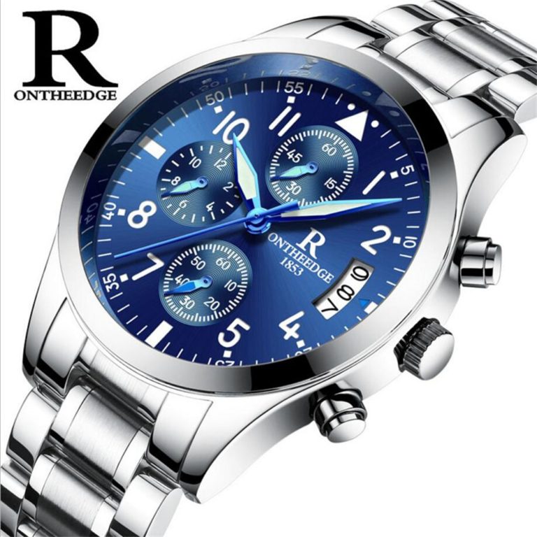Top Brand Business Quartz Watches Men Stainless Steel Band 30m Waterproof Luminous Mens Quartz-Watch Male Wrist watches orologio 1 Top Brand Business Quartz Watches Men Stainless Steel Band 30m Waterproof
