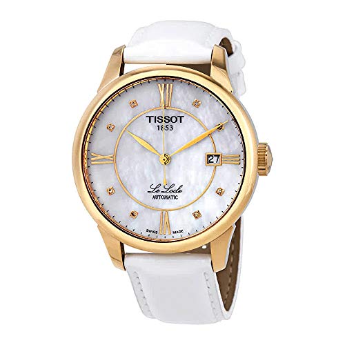 Tissot Le Locle Automatic Mother of Pearl Diamond Dial Ladies Watch