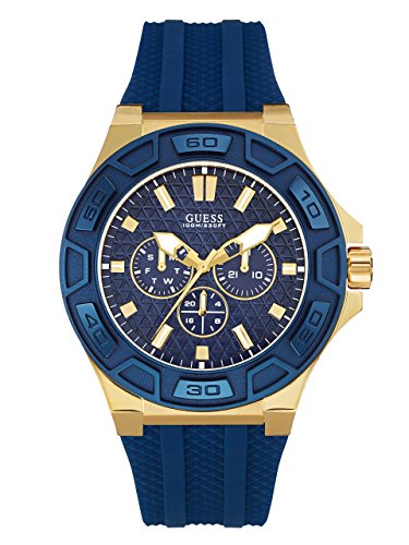 GUESS Men's Sporty Gold-Tone Stainless Steel Watch