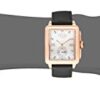 GV2 by Gevril Women's Bari Analog Display Quartz Black Watch