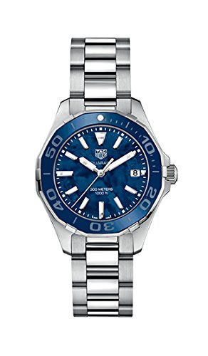 Tag Heuer Aquaracer Blue Mother of Pearl Dial Ladies Watch