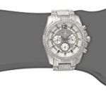 GUESS Men's Sporty Silver-Tone Stainless Steel Watch