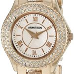 Armitron Women's Swarovski Crystal Accented Rose Gold-Tone Bracelet Watch