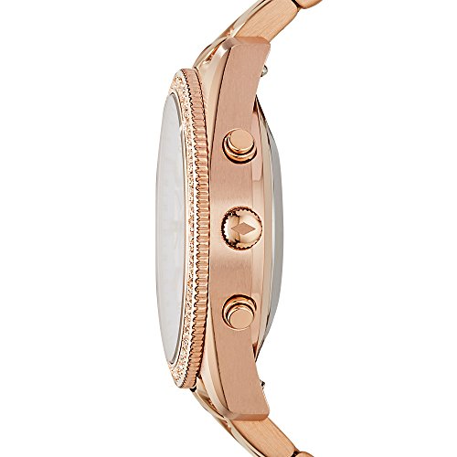 Fossil Hybrid Smartwatch - Q Scarlette Rose Gold-Tone Stainless Steel ...
