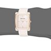 Anne Klein Women's Rose Gold-Tone and Light Pink Ceramic Bracelet Watch