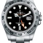 Rolex Explorer II Black Dial Stainless Steel Men's Watch