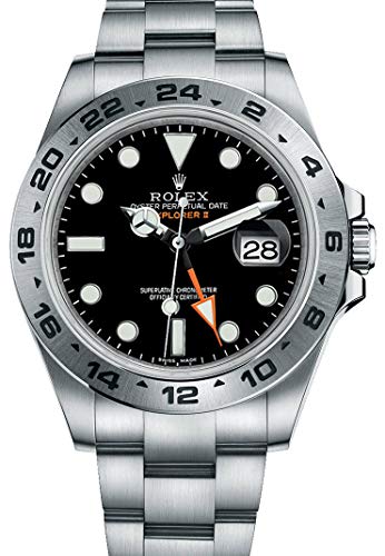Rolex Explorer II Black Dial Stainless Steel Men's Watch