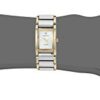 Armitron Women's Diamond-Accented Dial Two-Tone Bracelet Watch