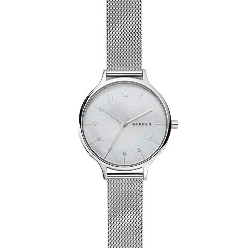 Skagen Women's Analog-Quartz Watch with Stainless-Steel Strap, Silver