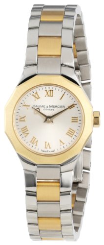 Baume & Mercier Women's Riviera XS Two-Tone Gold Dial Watch