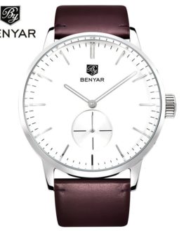 Benyar 2019 Fashion Quartz Watch Men Watches Top Brand Luxury