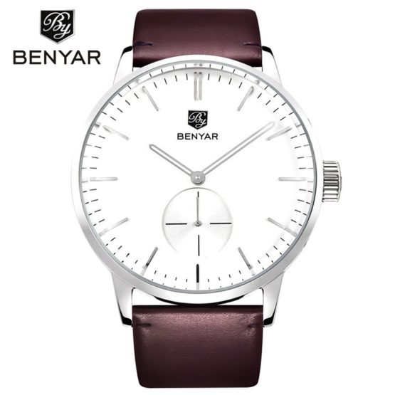 Benyar 2019 Fashion Quartz Watch Men Watches Top Brand Luxury