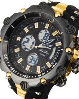 Top Luxury Brand Men Military Waterproof Rubber LED Sports Watches