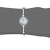 Armitron Women's Swarovski Crystal Accented Silver-Tone Bangle Watch