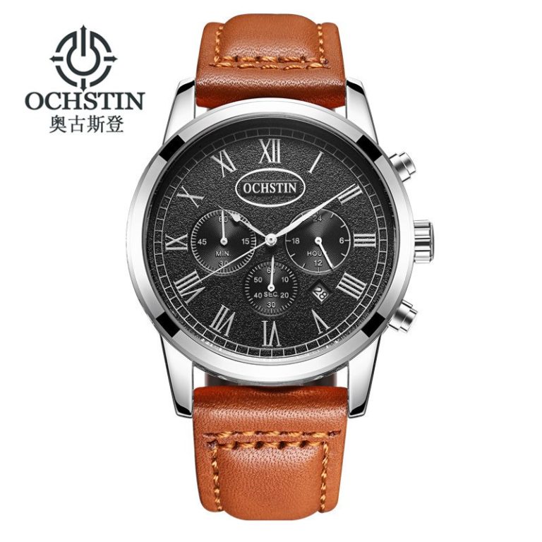 2019 NEW Luxury Brand OCHSTIN Men Sport Watches Men's Quartz Clock Man Army Military Leather Wrist Watch Relogio Masculino 2019 NEW Luxury Brand OCHSTIN Men Sport Watches