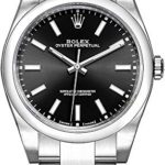 Men's Rolex Oyster Perpetual 39 Black Dial Luxury Watch