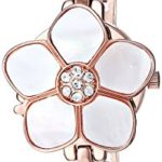 Anne Klein Women's  Swarovski Crystal Flower Accented Watch