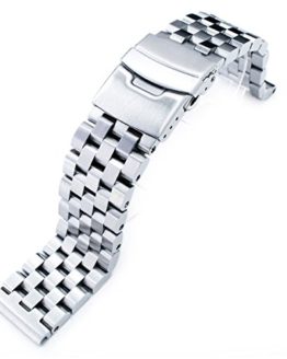 Engineer Type II Solid Stainless Steel Straight End Watch Band