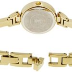 Armitron Women's Swarovski Crystal Accented Gold-Tone Bangle Watch