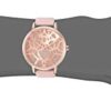 Nine West Women's Rose Gold-Tone and Pink Strap Watch