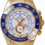Men's 18K Gold Rolex Yachtmaster II Model # 116688