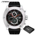 SINOBI Watches Men Brand Men Sport Watches Men's Quartz Clock Man