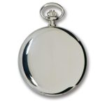 Oxford Hunter Case Pocket Watch with Sub-Seconds - Silver