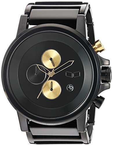 Vestal 'Plexi Acetate' Quartz and Stainless-Steel-Plated Dress Watch