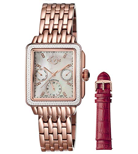 GV2 by Gevril Bari Multi Womens Diamond Chronograph Watch