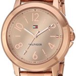 Tommy Hilfiger Women's Casual Sport Quartz Watch Strap, Rose Gold
