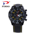 2016 New PINBO Brand Men Sports Racing Quartz Watch