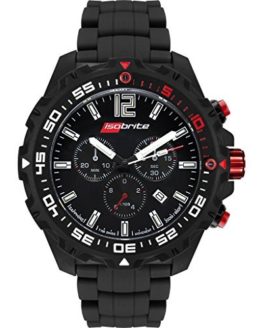 Isobrite Chronograph T100 Tritium Watch with NBR Rubber Band