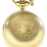 Charles-Hubert, Paris Classic Collection Gold-Plated Pocket Watch