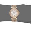 Anne Klein Women's Swarovski Crystal Accented Rose Gold-Tone Bracelet Watch