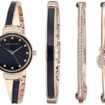 Anne Klein Women's Swarovski Crystal Accented Rose Gold-Tone Watch