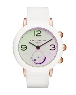 Marc Jacobs Women's Riley Aluminum and Rubber Hybrid Smartwatch